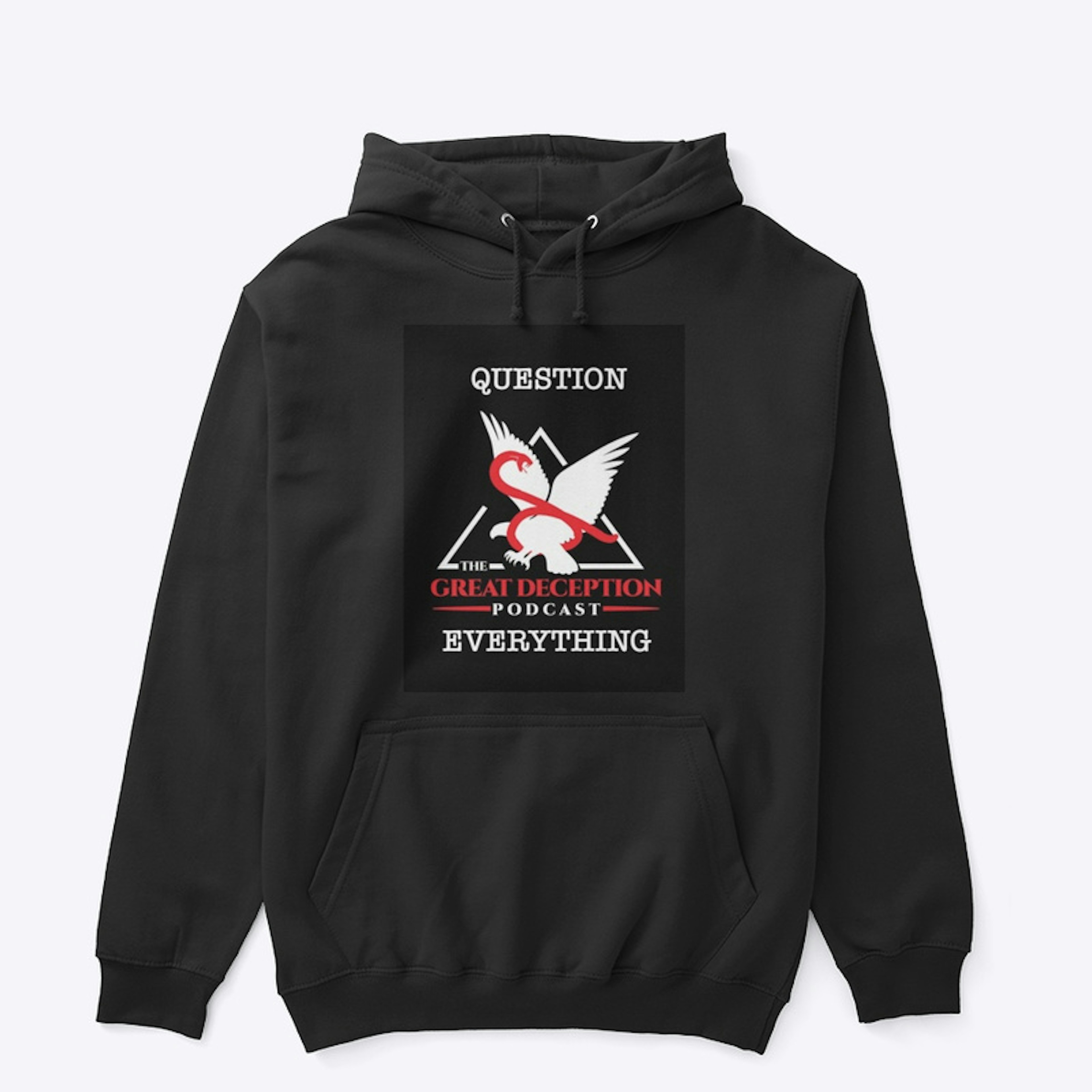 Question Everything Logo Hoodie