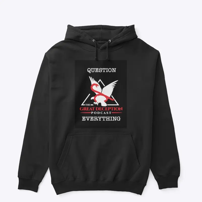 Question Everything Logo Hoodie